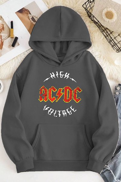 blackjack giyim Суичър с качулка Acdc