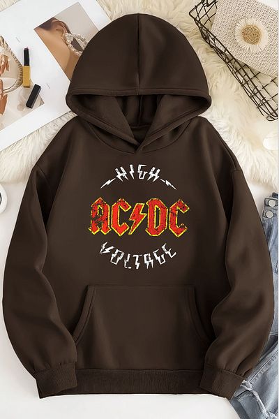 blackjack giyim Суичър с качулка Acdc