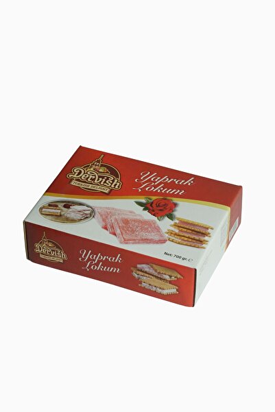 DERVİŞ Kıstırmalık Yaprak Lokum (700GR)