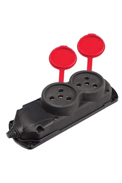 Luxor LX-2138 DOUBLE GROUP SOCKET TRIFASE
