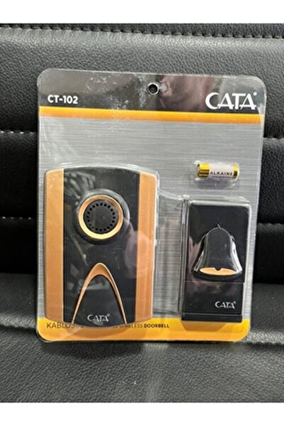 Cata UZAKTAN KUMANDALI GOLD-SİYAH ZİL CT-102