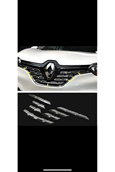 Türkmen Renault Kadjar 2015-2019 Arası Uyumlu Ön Panjur Abs Kromu 7 Parça