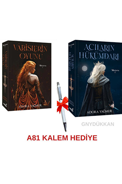 İndigo Kitap Varislerin Oyunu Acıların Hükümdarı Set Ciltsiz Adora Yağmur A81...