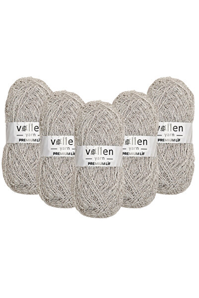 vollen yarn 5 Adet Premium Sert Banyo lif Ipi, saçaklı Ip, el örgü ipi,sert l...