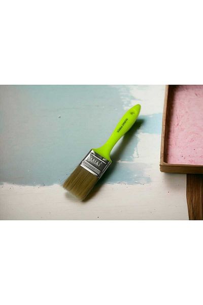 ÇEÇEN HOME Plastic Handle Cut Brush No:2 1⁄2 (20cm)