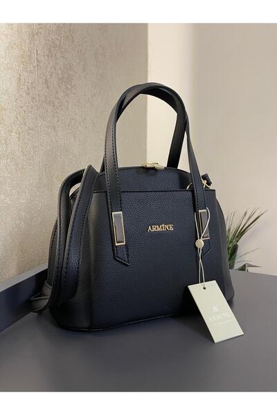 Armine Özel Renk Konbin El Ve Kol Çantası Olarak Tasarlanmış Deri  Kol Çantas...