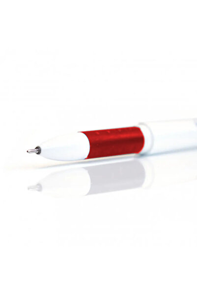 Lalvolin Microblading Kalıcı Makyaj Jel Tasarım Kalem Mikroblading İşaretleme Kalemi Kırmızı