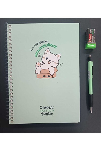 mcolor Zamansız Haftalık Ajanda Seti