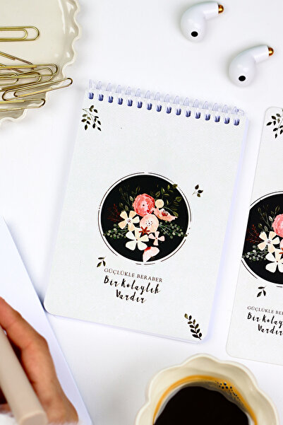 Mutenart Güçlükle Beraber Bir Kolaylık Vardır - Bloknot