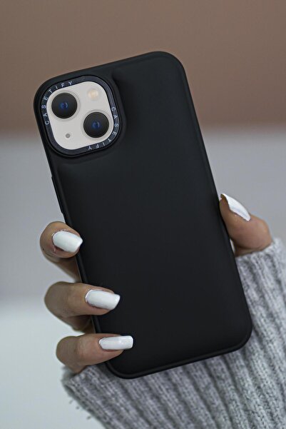 mooodcase iPhone 15 Plus Uyumlu Yumuşak Silikonlu Pillow Kılıf