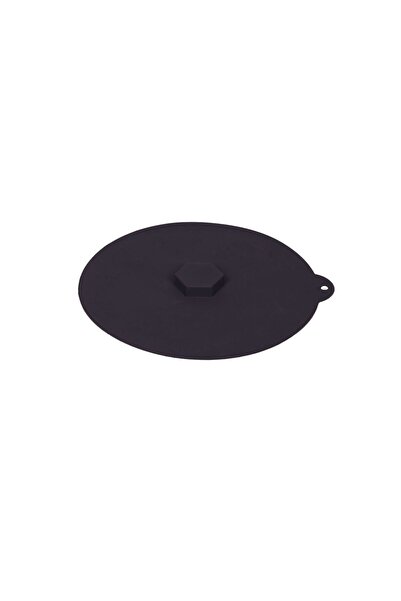 HOLLYHOME 2'li Silikon Vakum Kapak, Tencere, Tava Kapağı Gri/kırmızı Çap:24 Cm