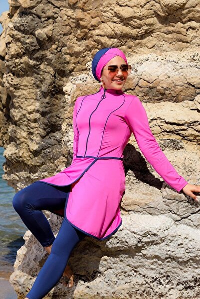 SEBOTEKS Pareo Model Design Καλσόν Κλειστό Μαγιό Hijab 2230