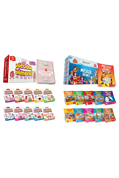 Model Eğitim Yayınları 2.Sınıf, 3.Sınıf ve 4.Sınıf Vücudun Bilmecesi + Meslek...