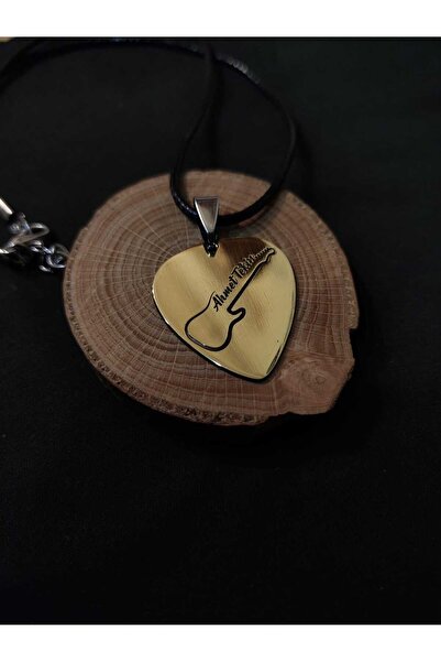 luffy design Kişiye özel Kolye Pena Kolye Gitarist Kolye