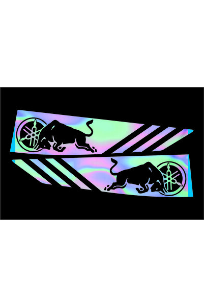 YAMANB R25 2014 2017 ملصق الذيل الخلفي الهولوغرام