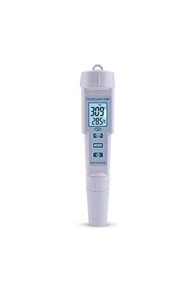 Temiz Pazar PH-686 4'ü 1 arada PH Metre TDS EC ve Sıcaklık Ölçer