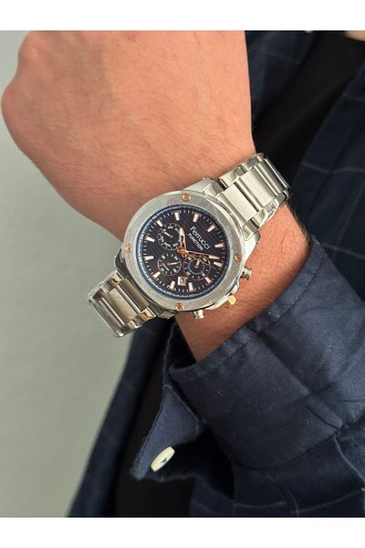 Ferrucci FERRUCCİ MEN'S WRISTWATCH (SILVER)
