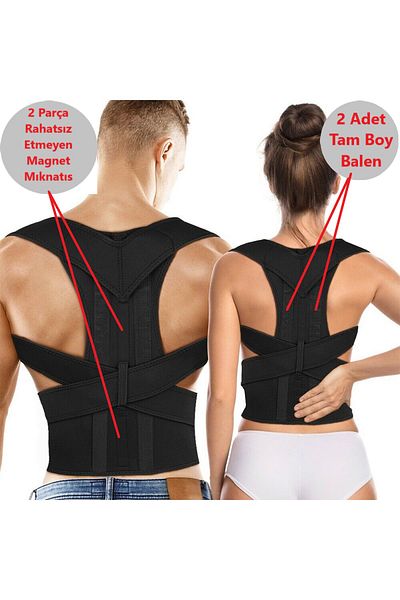 ZEYZEN Double Underwire Magnetic Upright Posture Corset Anti-Hunchback Relief Corset Apparatus for Standing Upright