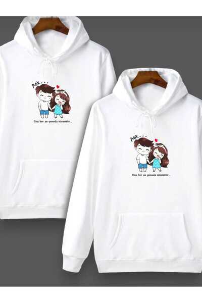 PERISENSE Unisex Γυναικεία Ανδρικά Oversize Lover Couple Combination Love με ...