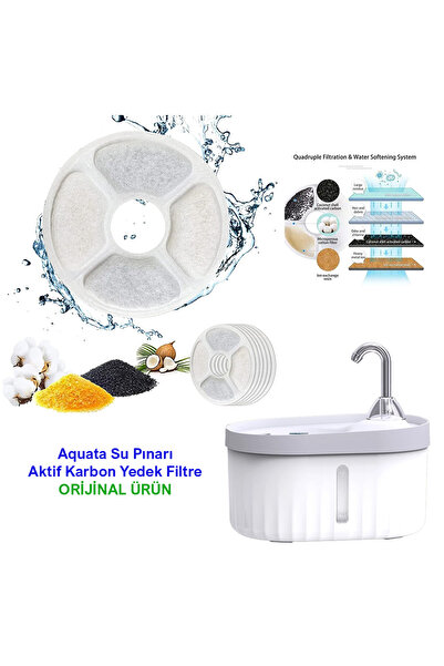 Dugie Aquata Su Pınarı Yedek Filtre ORİJİNAL ÜRÜN 2 Adet
