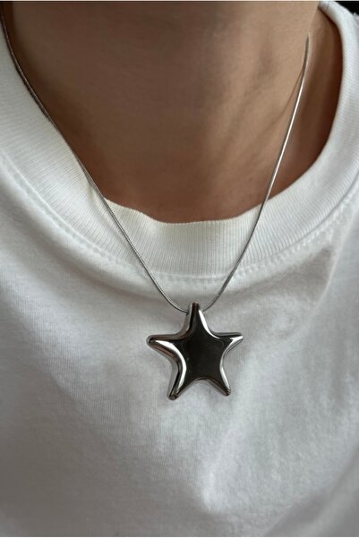 Beca Atelier Shining Star İnce Zincir 316L Çelik Kolye