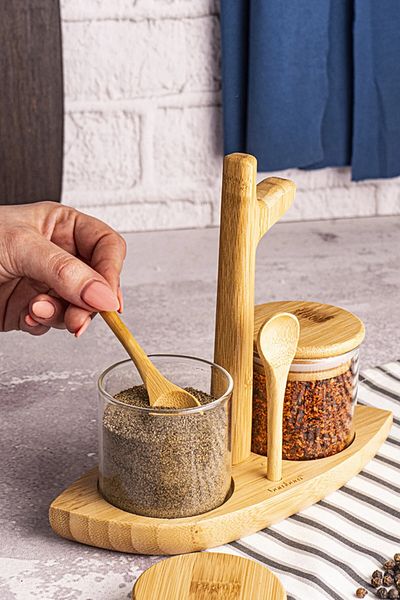 Decovio Bamboo Nirvana - 7 Piece Seasoning Set