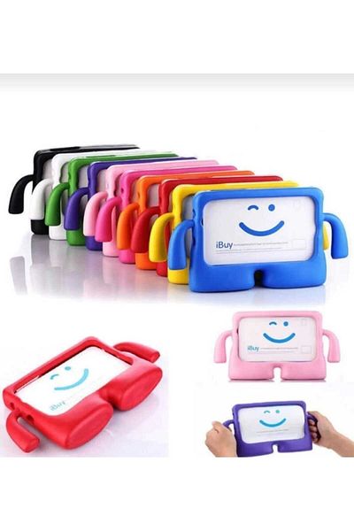 CoverCenter لينوفو X306f 2حافظة كمبيوتر لوحي من السيليكون من Generation Tab M10 مع حامل ناعم Emoji للأطفال