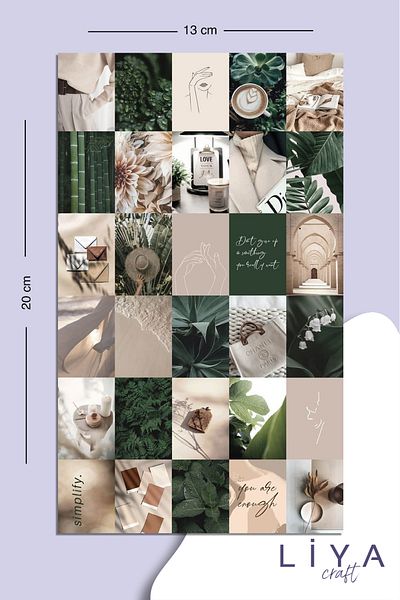 LiyaCraft مجموعة ملصقات مكونة من 30 قطعة مناسبة لمجلة Planner Agenda Bullet Journal