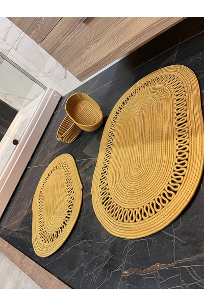 Namteks 40x60-60x100 Δύο πατάκια-2 καλάθια Δώρο, Κατάρτι για προσωπικό, Σετ μπάνιου