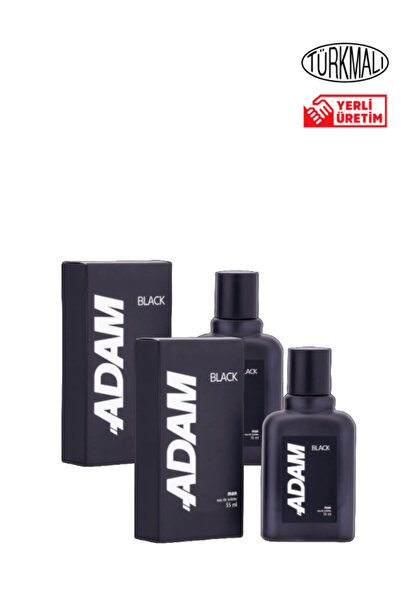 Adam Parfüm Black Edt 55 Ml x 2 Adet Erkek