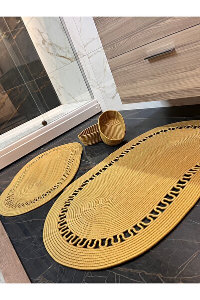 Namteks 40x60-60x100 Δύο πατάκια-2 καλάθια Δώρο, Κατάρτι για προσωπικό, Σετ μπάνιου