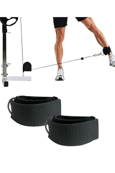 REMEGE Ayak Bilek Kayışı / Fitness Ağırlık Çekiş Aparatı / Direnç Egzersiz La...