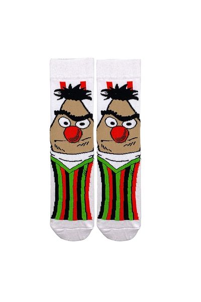Çorap Kurdu Patterned Character Colorful Sock Socks