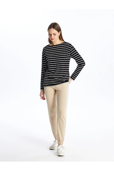 LC Waikiki LCW Modest γυναικεία ελαστική μέση ίσια φούτερ Jogger