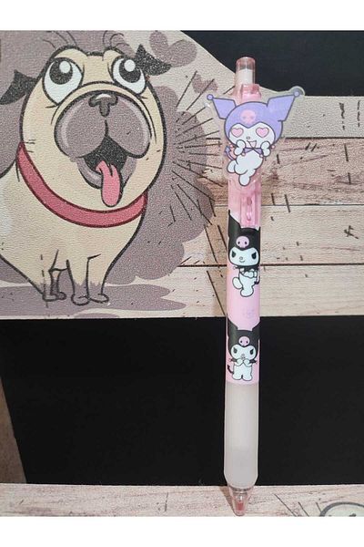 SANRIO Kuromi Patterned Gel Ballpoint Pen