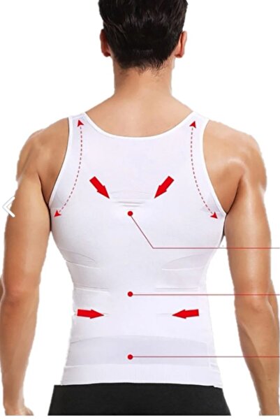 miresa Men's Corset Athlete Tightening Firming Slimming Jinekomas Athlete Corset