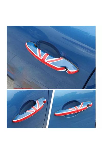 RoseTR Mini Cooper Exterior Door Handle Covers Union Jk Set of 2 R50 R53 R56 R57
