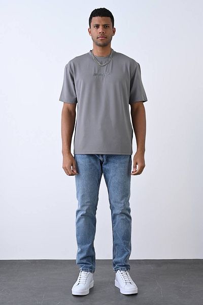 ESTUTE EMBROIDERY JACQUARD T-SHIRT