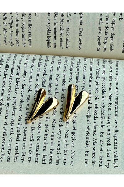 MİRZAS BALKES Çelik Kalp Küpe