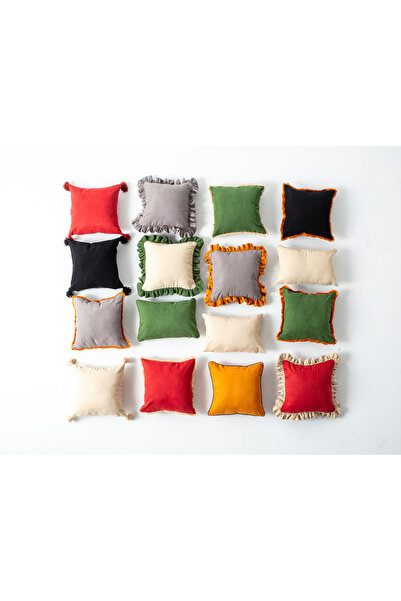 SWITA Home Design Double Decorative Tufted Throw Pillow Cover Tile 43x43