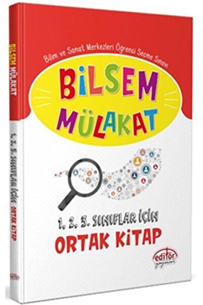 Data Yayınları Bilsem Mülakat 1. 2. 3. Sınıflar İçin Ortak Kitap Editör Yayın...