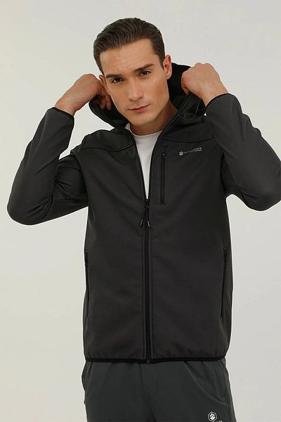 lumberjack M-gt16 Basıc Softshell 2p Siyah - Antrasit Erkek Softshell -