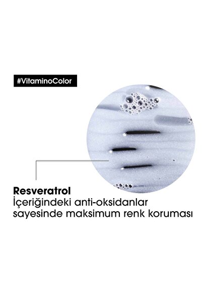 L'oreal Professionnel VITAMINO COLOR RENKLENDİRME İŞLEMİ GÖRMÜŞ SAÇLAR İÇİN RENK KORUYUCU ŞAMPUAN 300 ML 10.1FL.OZ-QEN4|4