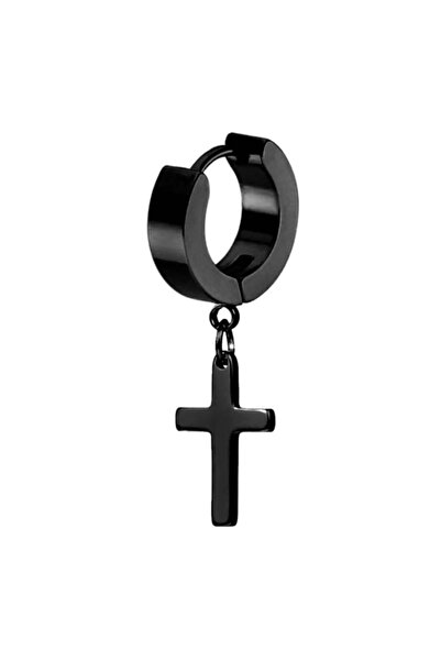 TakıConcept Sallantılı Haç Uzantılı Cerrahi Çelik Küpe