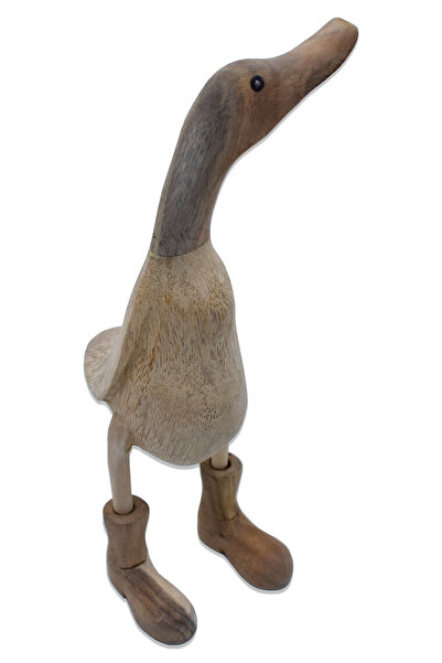 Hedicaret Ördek Biblosu Ahşap Dekoratif Hediye El Yapımı