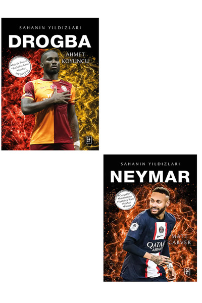 Parodi Yayınları DROGBA - NEYMAR Sahanın Yıldızları ( Büyük Poster Sticker Fu...