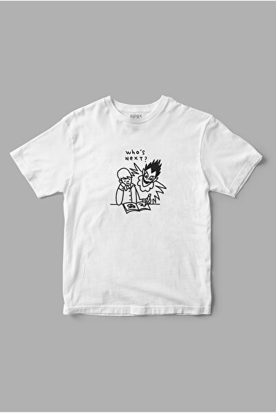 Gries Who's next? Ryuk "Death Note" Baskılı Tişört