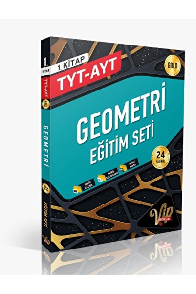 vip yayınları Tyt-ayt Geometri -1 Eğitim Seti (GOLD)