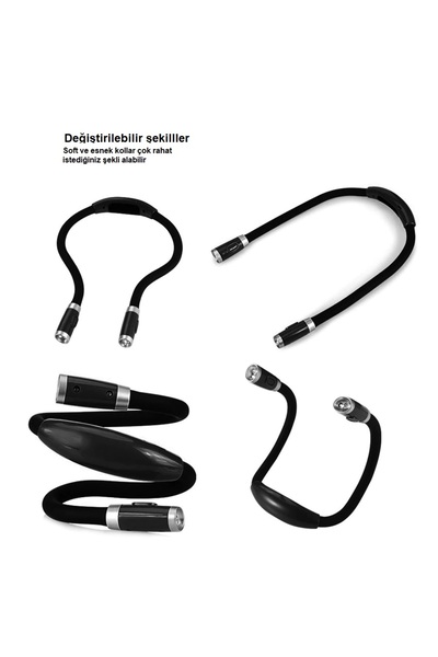 SZ MASTER Usb Şarjlı Kitap okuma Tamir Kamp ve Örgü için Boyun Askılı Led  okuma Lambası deprem çantası ışığı