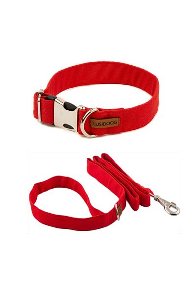 Lusi Doog Dog Collar and Travel Strap Set